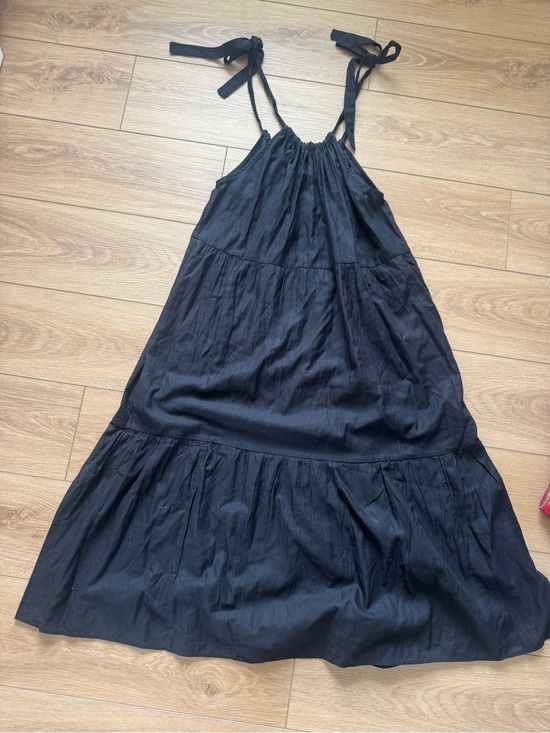 GAP Dresses & Skirts - Women’s Gap Black Tie-Strap Maxi Dress